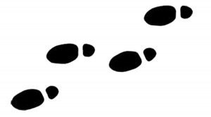 footsteps
