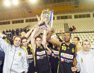 ÁÑÇÓ - ÏËÕÌÐÉÁÊÏÓ ÔÅËÉÊÏÓ ÊÕÐÅËÏÕ FINAL FOUR ÓÔÇ ËÁÌÉÁ
