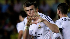 Real Madrid's Gareth Bale celebrates