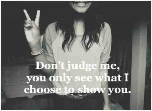 dont judge