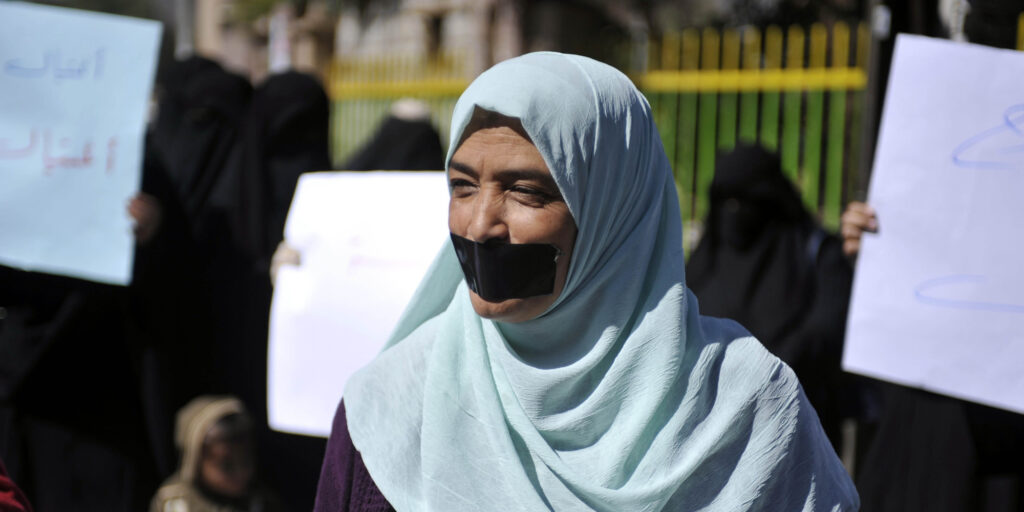Protest in Yemen